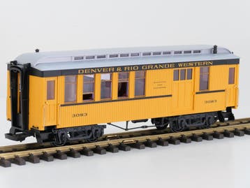 LGB 3083 Baggage & Express car Denver & Rio Grande Western, Gebruikt, Overige typen, Ophalen of Verzenden, LGB