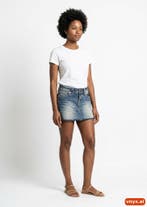 Slim Miss Me Rok in het Blauw maat W26, Ophalen of Verzenden, Nieuw