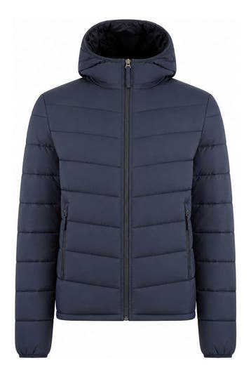 Napapijri Winterjas in maat L Blauw, Kleding | Heren, Verzenden, Zo goed als nieuw, Blauw, Napapijri