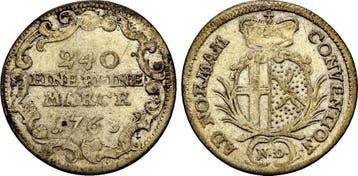 5 Kreuzer 1763 Fulda Bistum: Heinrich Viii, 1759-1788:, Verzenden