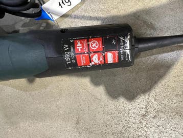Metabo WEP 15-125 QUICK Haakse slijper Nr.119, Ophalen of Verzenden, Gebruikt