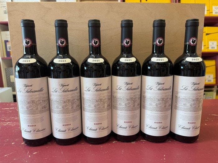 2021 Melini, La Selvanella - Chianti Classico Riserva - 6, Verzamelen, Wijnen