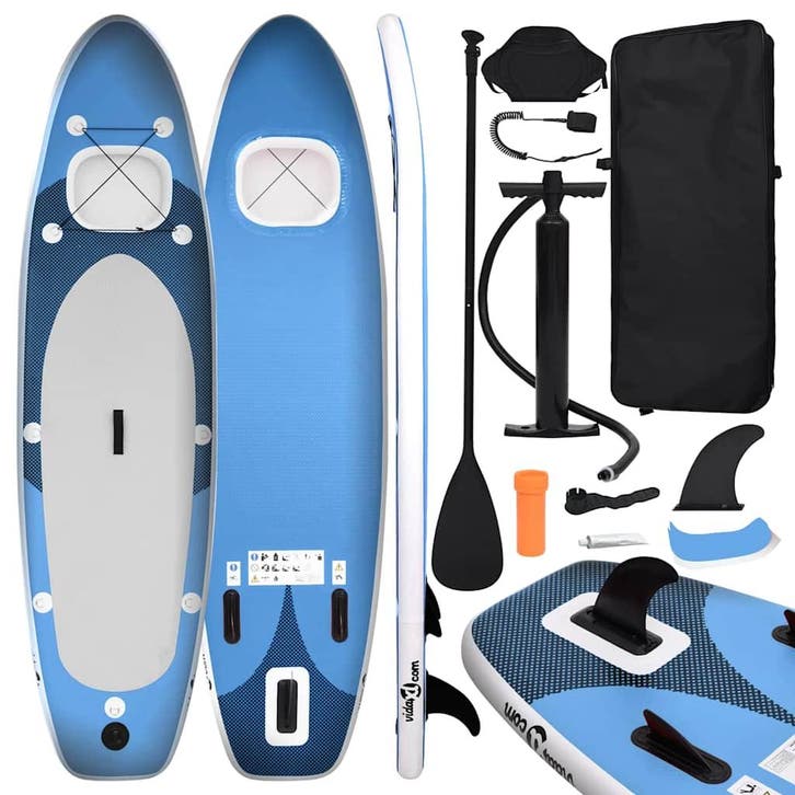 vidaXL Stand Up Paddleboardset opblaasbaar 360x81x10 cm, Watersport en Boten, Suppen, Nieuw, Verzenden