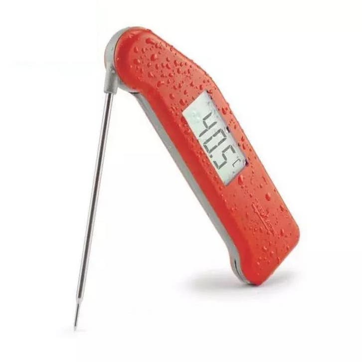 Thermometer Geijkt -50°C tot + 300°C.Thermapen Oranje, Hobby en Vrije tijd, Taarten en Cupcakes maken, Nieuw, Verzenden