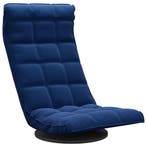 Gamestoel vloer fluweel | Tweedekansje | OP=OP, Blauw, Ophalen of Verzenden, Zo goed als nieuw, Metaal