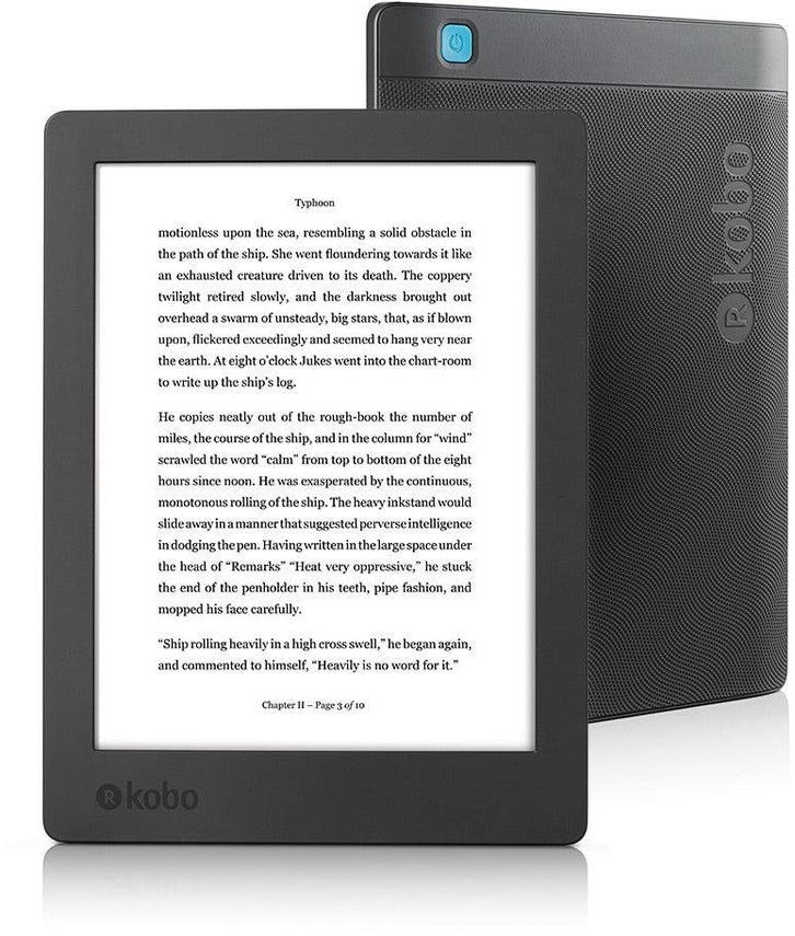 Kobo Aura H2O Edition 2 - E-reader 6.8 Inch - Zwart, Computers en Software, E-readers, Zo goed als nieuw, Verzenden