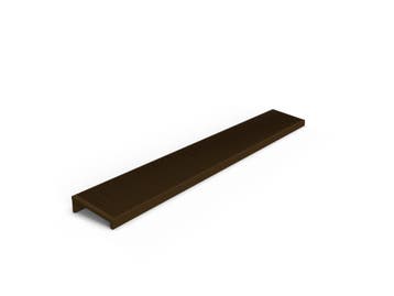 Kunststof beglazingskegje - 23x5x1 mm - Bruin-Kunststof begl, Ophalen of Verzenden, Nieuw