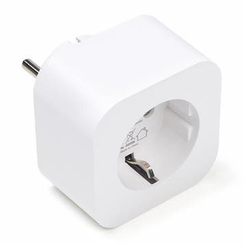Slimme stekker | Nedis SmartLife (Wifi, Randaarde, 10A), Verzenden, Nieuw
