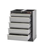 Werkbank set met hardhouten werkblad, werkplaatskast en 5, Ophalen of Verzenden, Nieuw