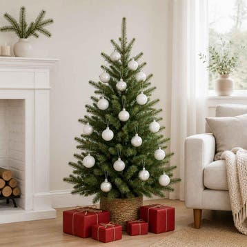vidaXL Kerstballen set 100 st Wit 4 cm Polystyreen, Verzenden, Nieuw
