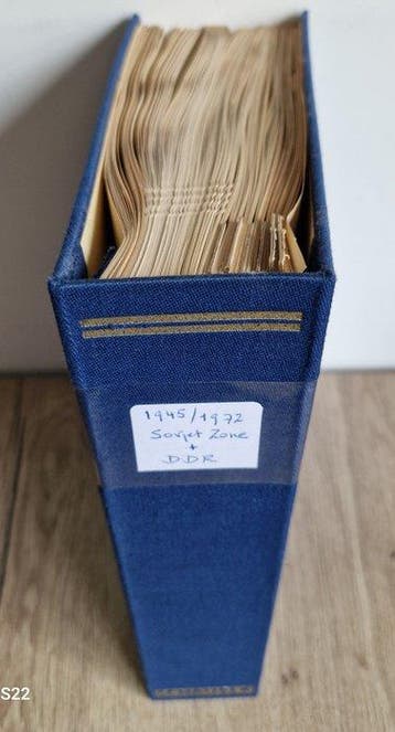 Sovjet Zone & DDR 1945/1972 - Grote verzameling incl. typen, Gestempeld