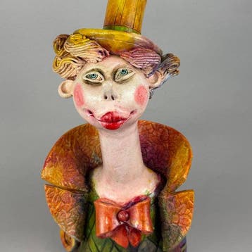 Anna Ponka (XX-XXI) - The clown - hand made