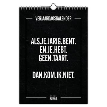 Rumag A4 verjaardagskalender, Ophalen of Verzenden, Nieuw in verpakking