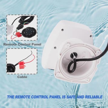 12V 100W Marine Afstandsbedienbare Spotlight - Krachtige Zoe, Watersport en Boten, Verzenden, Nieuw