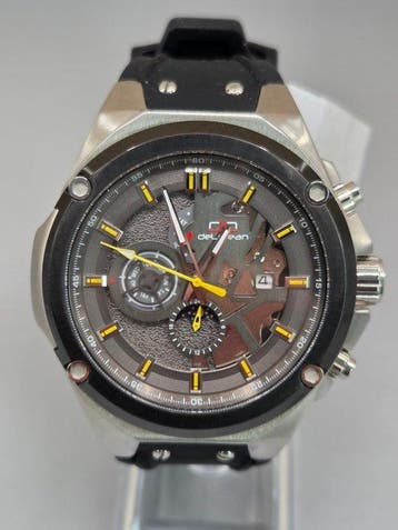 DeLorean Watch Uhr Full Calendar - Back to the Future - 55, Nieuw