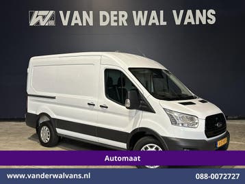 Ford Transit L2 H2 | Lease vanaf 291,- p/mnd, Auto's, Automaat, Gebruikt, Euro 6, Wit