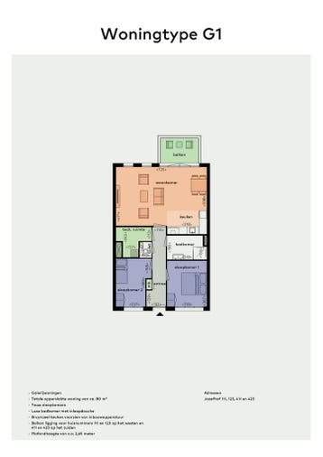 Te huur: Appartement Jozefhof in Gouda, Huizen en Kamers, Huizen te huur, Gouda, Appartement, Zuid-Holland