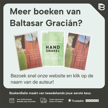 Handorakel en kunst van de voorzichtigheid - Baltasar, Verzenden, Zo goed als nieuw, Baltasar Gracián