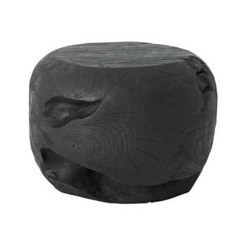 *WOONWINKEL* Must Living Bali Bol Tafeltje Teak Hout Zwart, Huis en Inrichting, Tafels | Bijzettafels, Verzenden, Nieuw