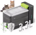 Katten Drinkfontein 3,3L – Roestvrijstaal en Ultrafilter, Dieren en Toebehoren, Verzenden, Nieuw
