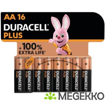 Duracell Plus Wegwerpbatterij AA Alkaline, Verzenden, Nieuw, Duracell