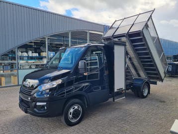 Iveco Daily 40C18/ 3.0D Kipper/ Hoge zijschotten/ 40.000 KM, Gebruikt, Euro 6, Iveco, Zwart