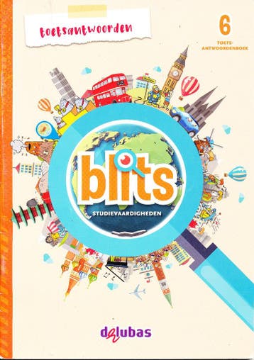 Blits Studievaardigheden Versie 2 Antwoorden Toetsboek groep, Boeken, Verzenden, Nieuw
