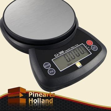 Handige Tafelweegschaal met Hoge Precisie (300g x 0.1g), Witgoed en Apparatuur, Weegschalen, Minder dan 10 kg, Nieuw, Ophalen of Verzenden