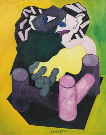Jan Sierhuis (1928-2023) - Zonder titel, Antiek en Kunst
