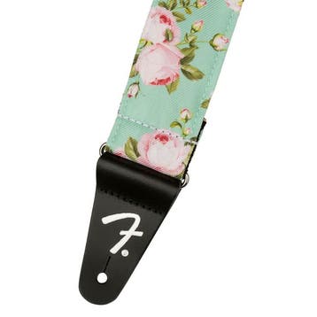 Fender 990638049 2 gitaarband, bloemen polyester keperstof,, Ophalen of Verzenden, Nieuw