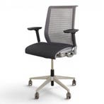 Steelcase Think bureaustoel, mesh rug, antraciet-alu, Overige plaatsen, Ophalen of Verzenden, Gebruikt, Stoel