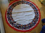 Altdeutsche Buntweberei - Tafelkleed - 150 cm - 150 cm -, Antiek en Kunst, Antiek | Kleden en Textiel