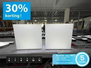 Dubbelzijdige Lichtbak – op voorraad direct verstuurd, Verzenden, Nieuw, Lichtbak of (neon) lamp
