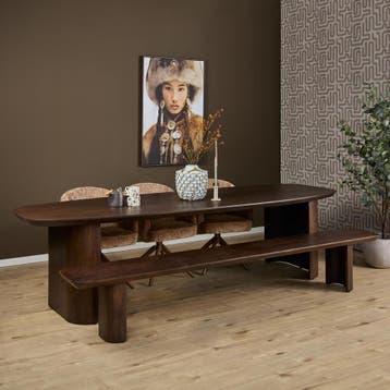 Eettafel Maré Brown | 300 cm | Starfurn, Ophalen of Verzenden, Nieuw