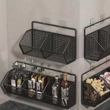 Wandrek Keuken Opbergmand Metaal - Kruiden, Groenten & Meer, Verzenden, Nieuw