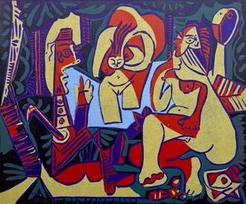 Pablo Picasso (1881-1973) - Déjeuner sur lherbe, Antiek en Kunst