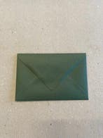 Envelop 12 x 18 cm Dennengroen, Verzenden, Nieuw