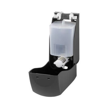 PlastiQline zeepdispenser 900ml navulbaar PQBSoap9 - zwart, Verzenden, Nieuw
