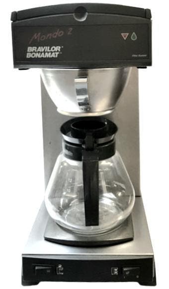 Koffiezetapparaat Bravilor Mondo 2 met garantie, Overige modellen, 10 kopjes of meer, Refurbished, Gemalen koffie