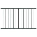 vidaXL Schuttingpaneel Woerden gepoedercoat staal 1,7x1 m, Verzenden, Nieuw, IJzer, 1 tot 2 meter