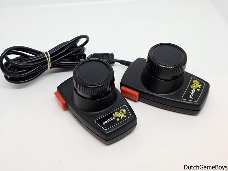 Atari 2600 - Paddle Controllers, Spelcomputers en Games, Games | Atari, Gebruikt, Verzenden