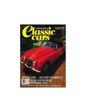 1987 THOROUGHBRED & CLASSIC CARS 01 ENGELS, Nieuw, Author