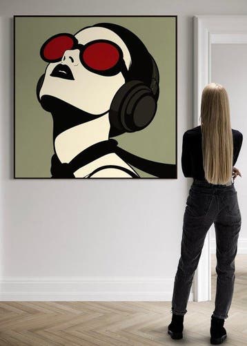 Jonathan Antony - Strike a Pose # 111. XL 1025 x 1025 mm.