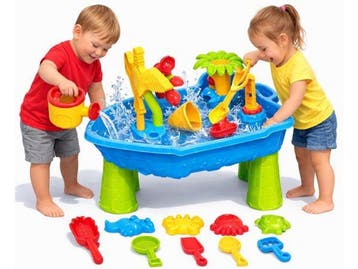 KidzKraze® Watertafel M - Zandtafel Kind - 4-laags ontwerp -, Verzenden, Nieuw
