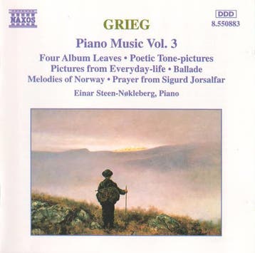 cd - Edvard Grieg - Piano Music Vol. 3, Verzenden, Zo goed als nieuw