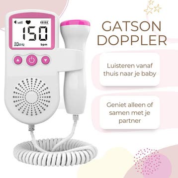 Gatson Doppler Inclusief E-book, Doppler Gel en Batterijen -, Ophalen of Verzenden, Zo goed als nieuw, Gatson