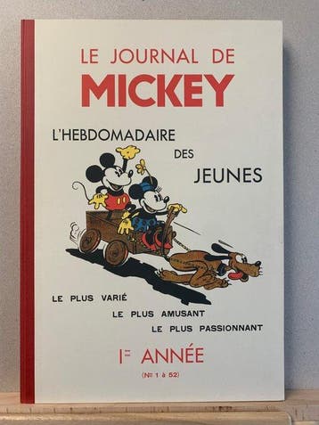 Mickey Mouse - Recueil N°1 - Année 1934 - 1 Album - Eerste, Nieuw
