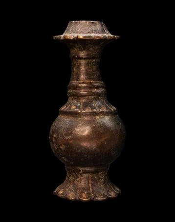 Islamitisch - Seldjoekidisch bronzen cosmetische fles -