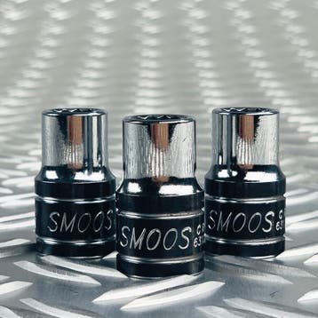 Smoos Losse 12-kants dop 8 mm met 1/2 opname - 3 stuks -, Doe-het-zelf en Verbouw, Gereedschap | Handgereedschap, Ophalen of Verzenden