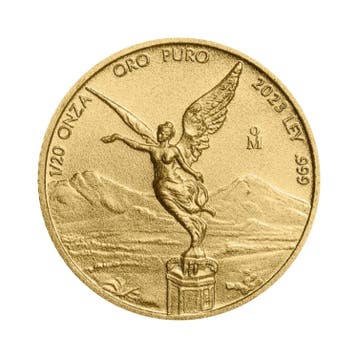 1/20 troy ounce gouden munt Mexican Libertad 2023 1/20 troy, Verzenden